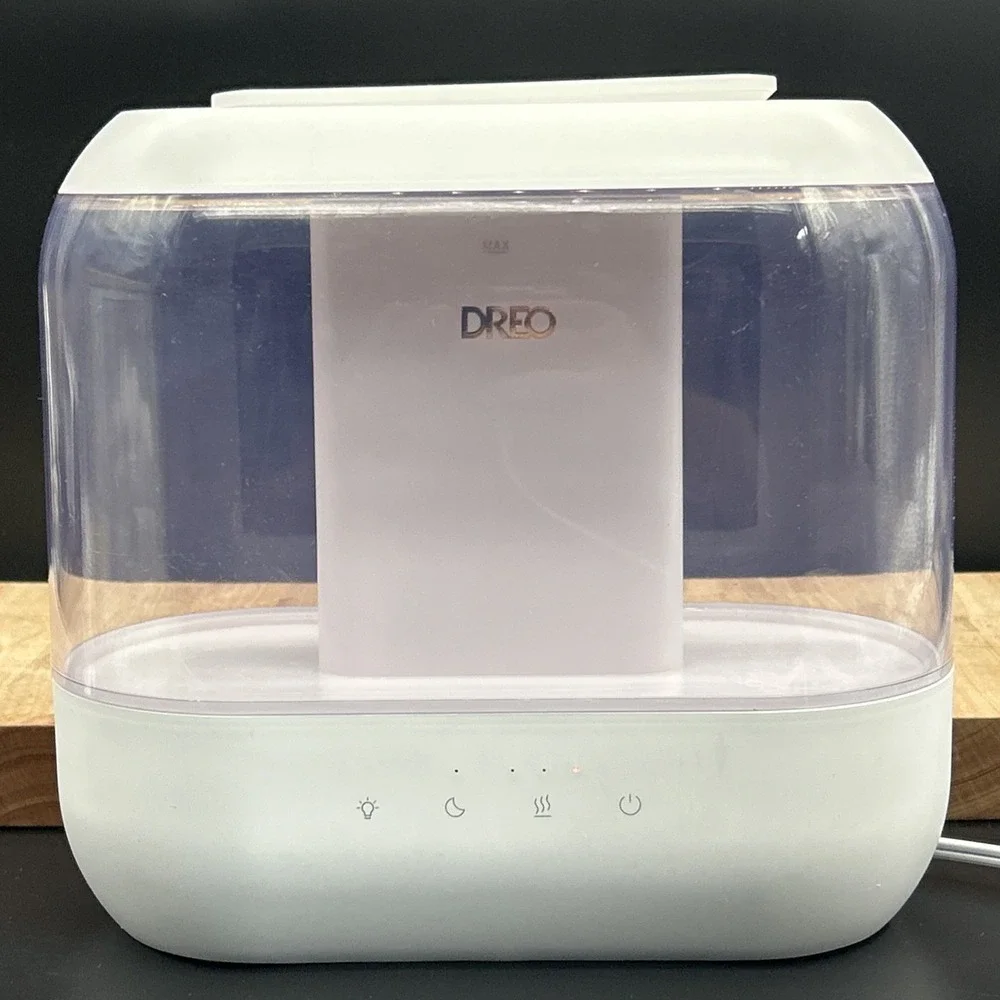 DREO Humidifier 4 Liter Quiet Run Cool Mist w/Light Excellent Working DR-HHM001